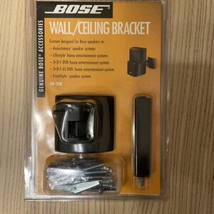 New Genuine Bose UB-20B Wall/Ceiling Bracket Speaker Mount,‎ Black SEALED